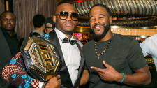 Kamaru Usman a Rashad Evans
