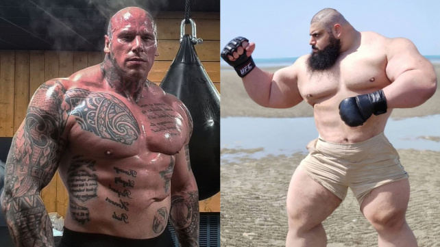 Kdo se tady bojí? Íránský Hulk zápas nezrušil, byl to jeho soupeř Ford!