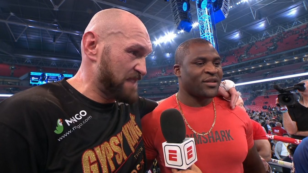 Uvidíme souboj o „nejdrsnějšího“ muže planety? Ngannou vyzval na souboj Furyho, ten souhlasil