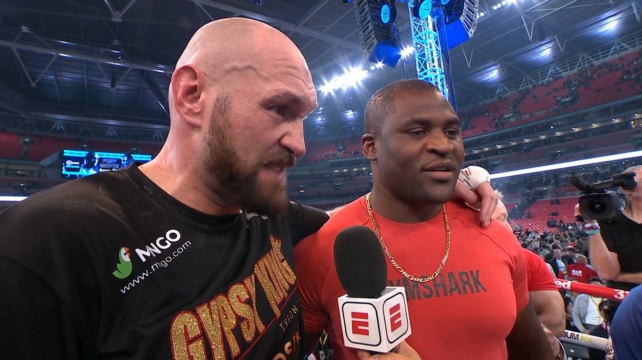 Uvidíme souboj o „nejdrsnějšího“ muže planety? Ngannou vyzval na souboj Furyho, ten souhlasil