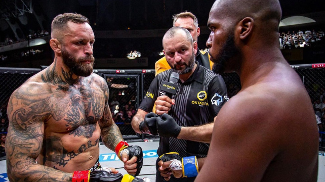 Chci ho mlátit, dokud to nevzdá, holedbá se Brazilec De Oliveira před odvetou s Eckerlinem