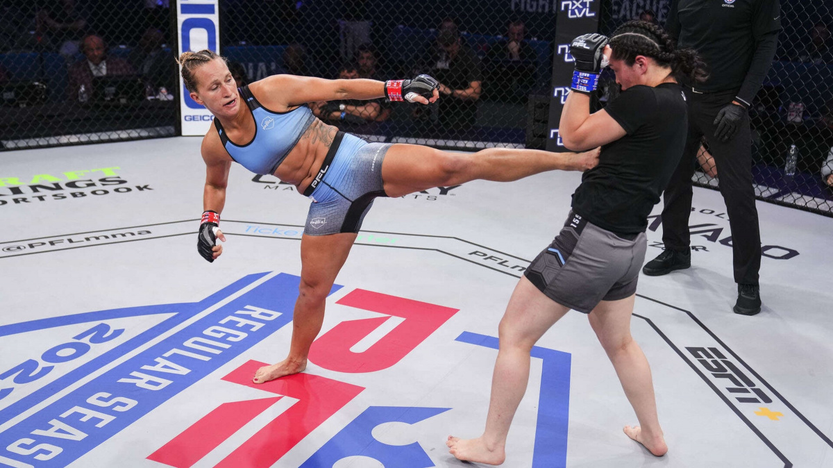 Start sezóny PFL Jindrové nevyšel, Američanka ji nachytala parádním highkickem