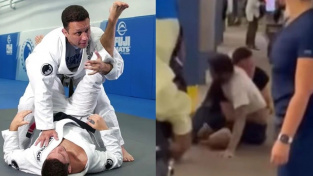 Neznámý muž se v metru pustil do křížku s mistrem jiu-jitsu a za chvíli se mu musel omluvit