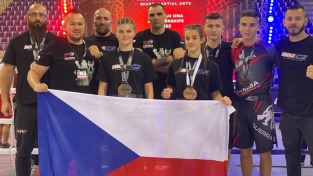 Česká MMA reprezentace veze z mistrovství Evropy 8 medailí, Slovensko 3 zlaté!