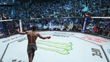 Aljamain Sterling se raduje z vítězství nad T.J. Dillashaw