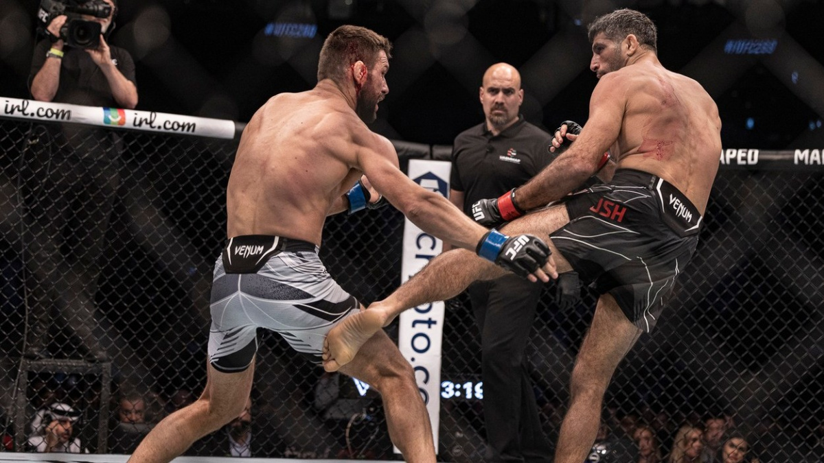 Dariush v parádní technické bitvě vybodoval Gamrota a  poslal vzkaz do trpícího Íránu