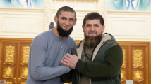 Ramzan Kadyrov s Khamzatem Chimaevem