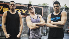 Jean-Claude van Damme Nate Diaz Nick Diaz