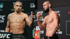 Robert Whittaker a Khamzat Chimaev