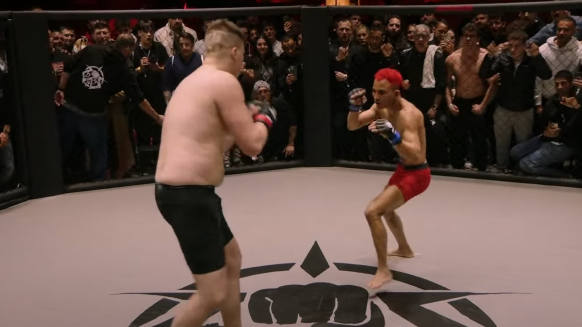 Jen na velikosti nezáleží. 60kilový David nedal 120kilovému Goliášovi žádnou šanci