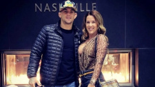 Dustin Poirier s manželkou Jolie