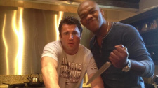 Chael Sonnen a Jon Jones