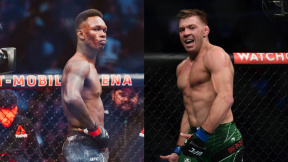 Israel Adesanya a Dricus Du Plessis