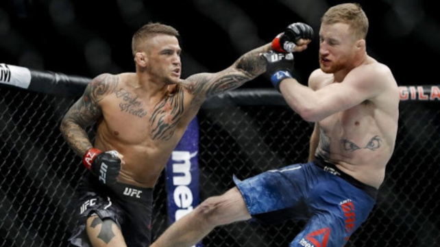 Mega odveta domluvena! Poirier a Gaethje si dají repete památné bitvy, v sázce bude BMF pás