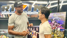 Alistair Overeem a šéf organizace RIZIN Sakakibara