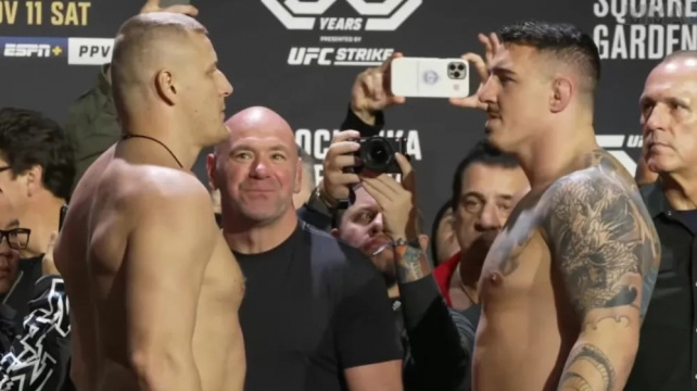 Zápas, který na body určitě neskončí. Těžké váhy Aspinall a Pavlovich vyhlížejí další rychlé vítězství