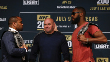 Daniel Cormier, Dana White a Jon Jones