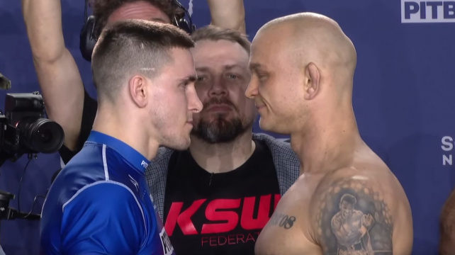 KSW 92 - online průběh a výsledky turnaje s titulovou bitvou v bantamové váze. Hoškův soupeř si zlomil ruku