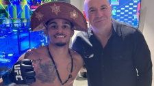 Andre Lima a Dana WHite