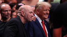 Dana White s Donaldem Trumpem