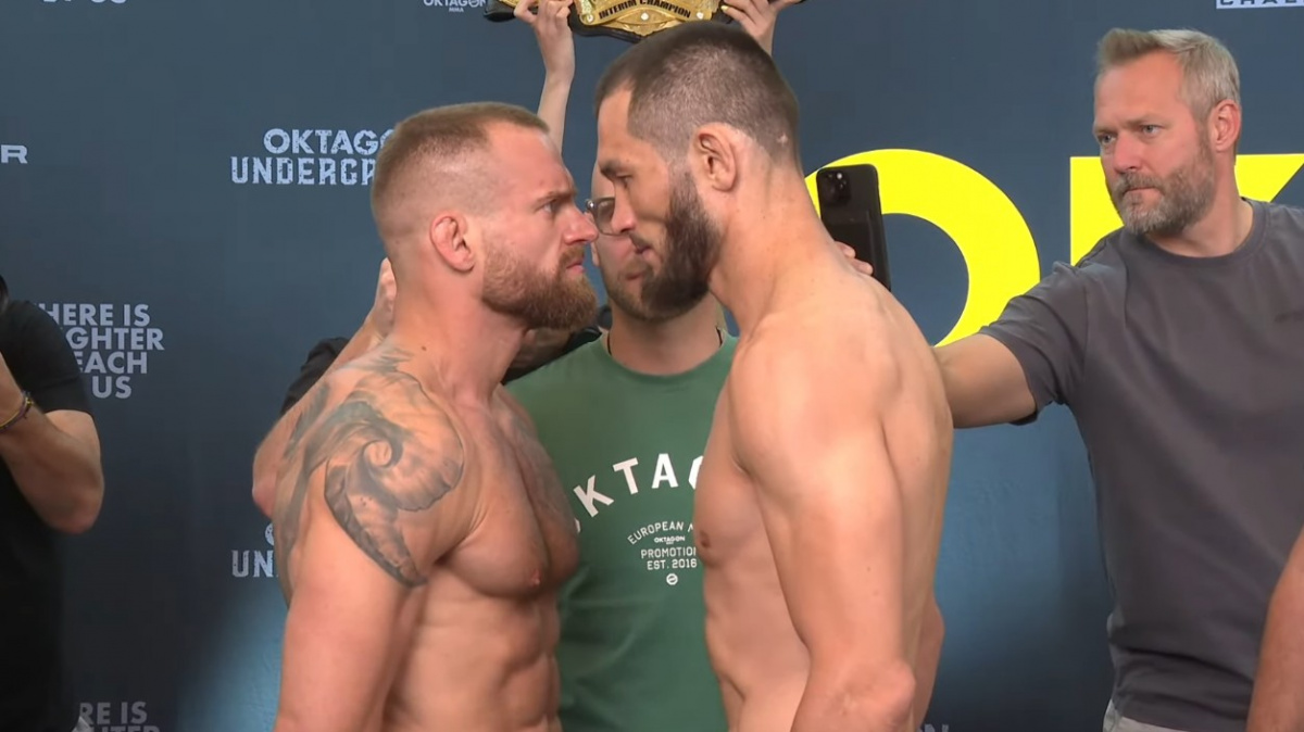 Výsledky vážení před Edenem: Karlos s Attilou na jedničku. Nejintenzivnější staredown předvedli Kincl s Muradovem