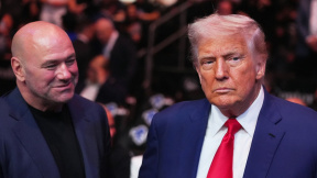 Dana White s Donaldem Trumpem