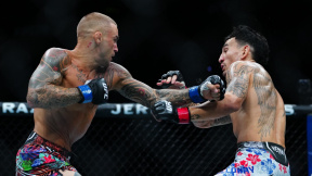Dustin Poirier a Max Holloway
