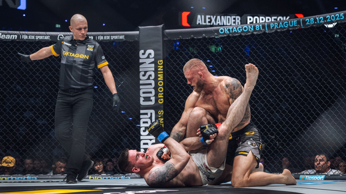 David Hošek sestřelil německého vikinga, zápas ale nakonec prohrál a pak ztratil nervy