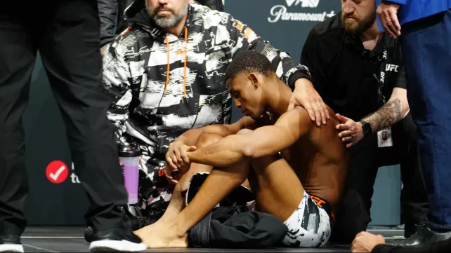 Zápasník UFC zkolaboval během vážení. Ze záběrů mrazí