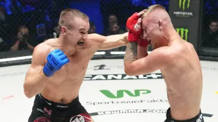 Zápasil v Cage Warriors, v sobotu ho čeká bitva v KSW. Rivalita s Oktagonem je dobrá věc, myslí si Mašek