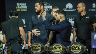 Lekce pokory: UFC elita reaguje na drtivé prohry Alexe Pereiry a Ilii Topurii